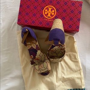only worn once Tory Burch summer heels
